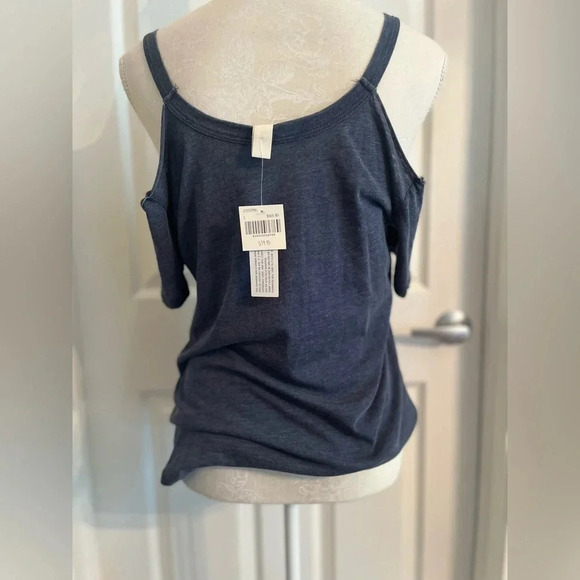 Altard state‎ Jean colored open shoulder tank - Picture 6 of 13